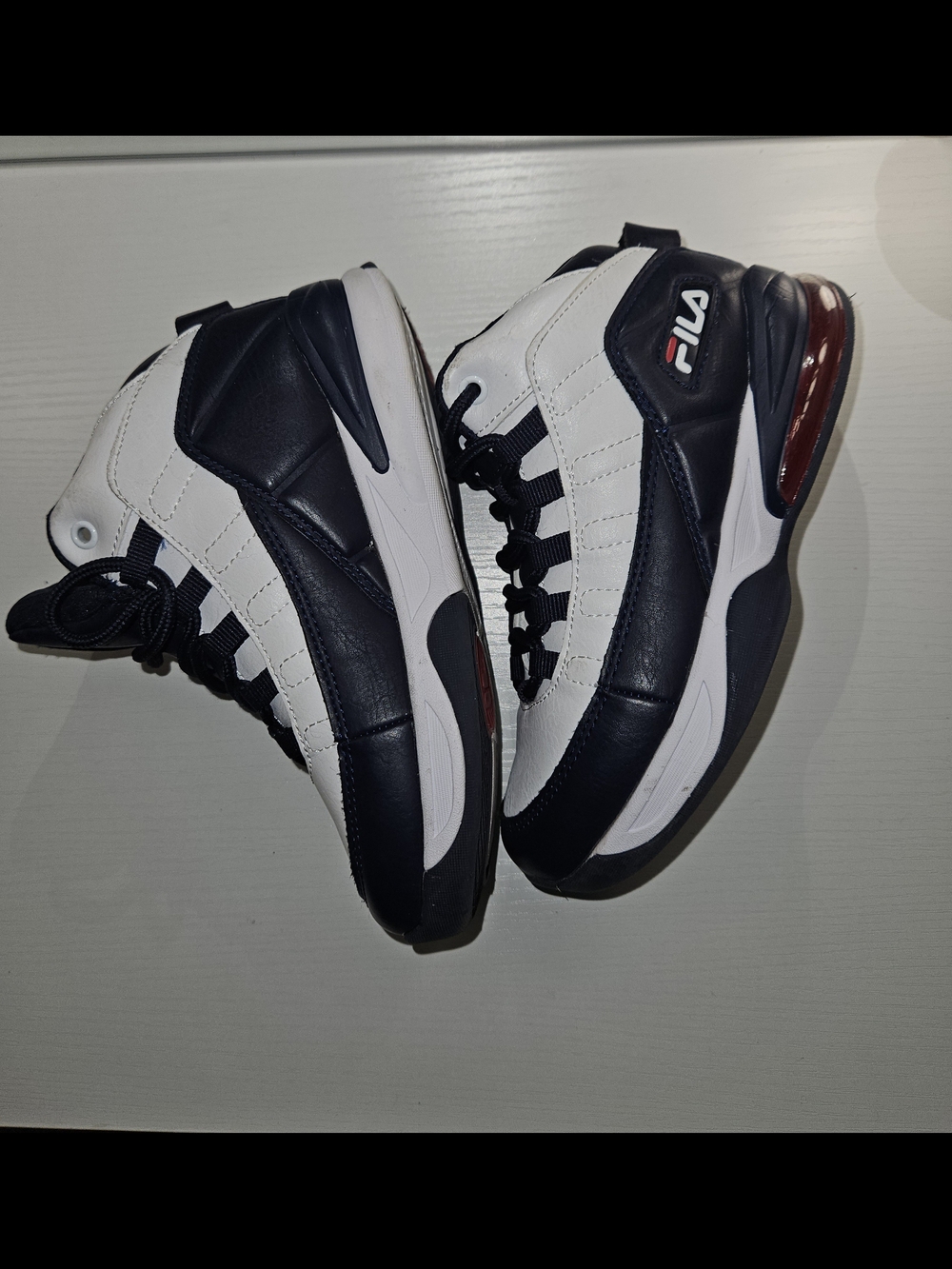 FILA Navy Athletic Shoe - Navy Blue